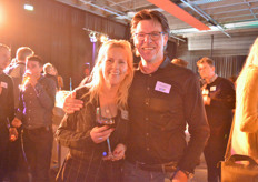 Corine van Holst (Montana) en Marco Hendriks (Opti-flor)